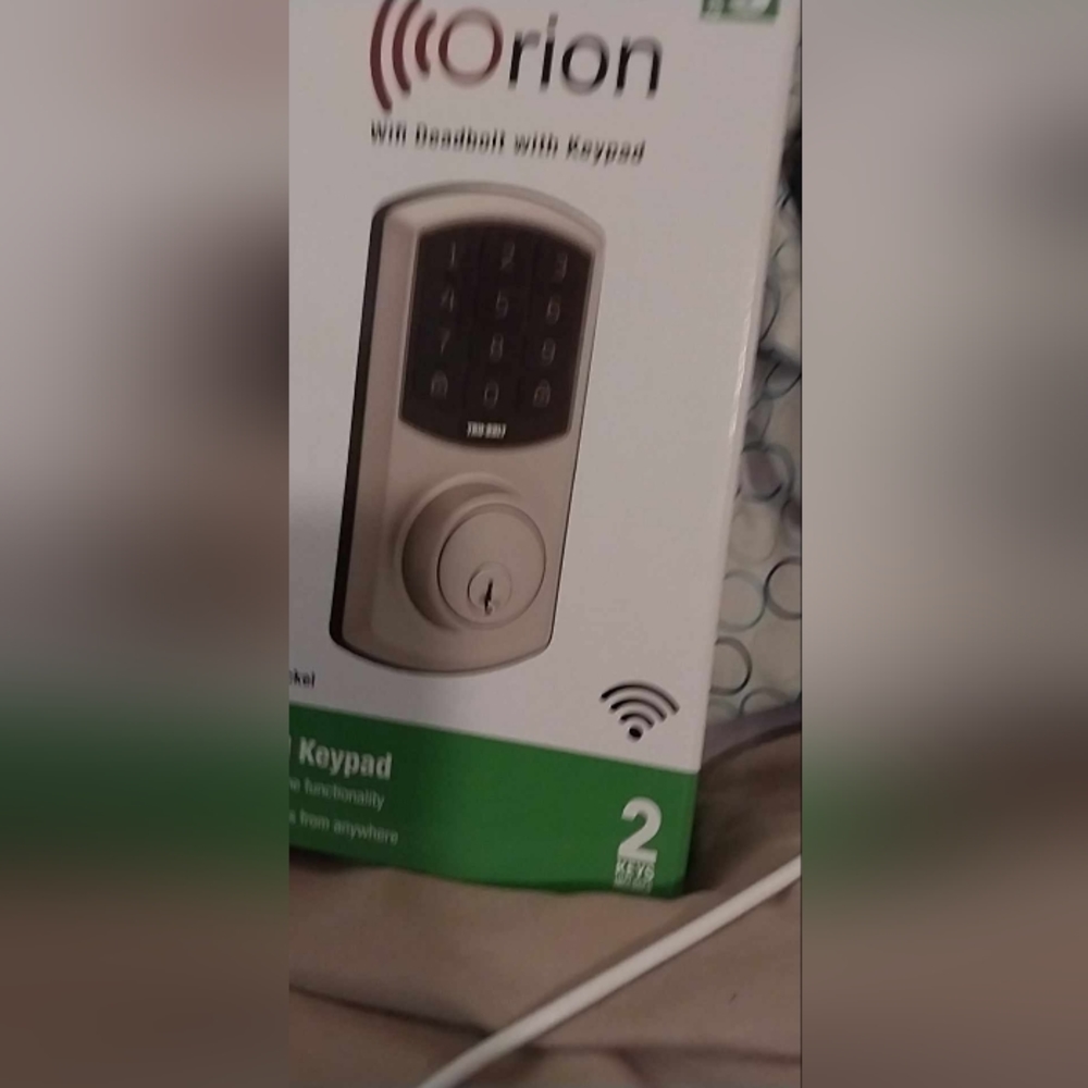 Keyless entry deadbolt